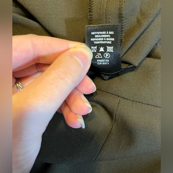 Lafayette 148 New York Espresso Dress High-Rise Waist Pants NWT! - Picture 5 of 10